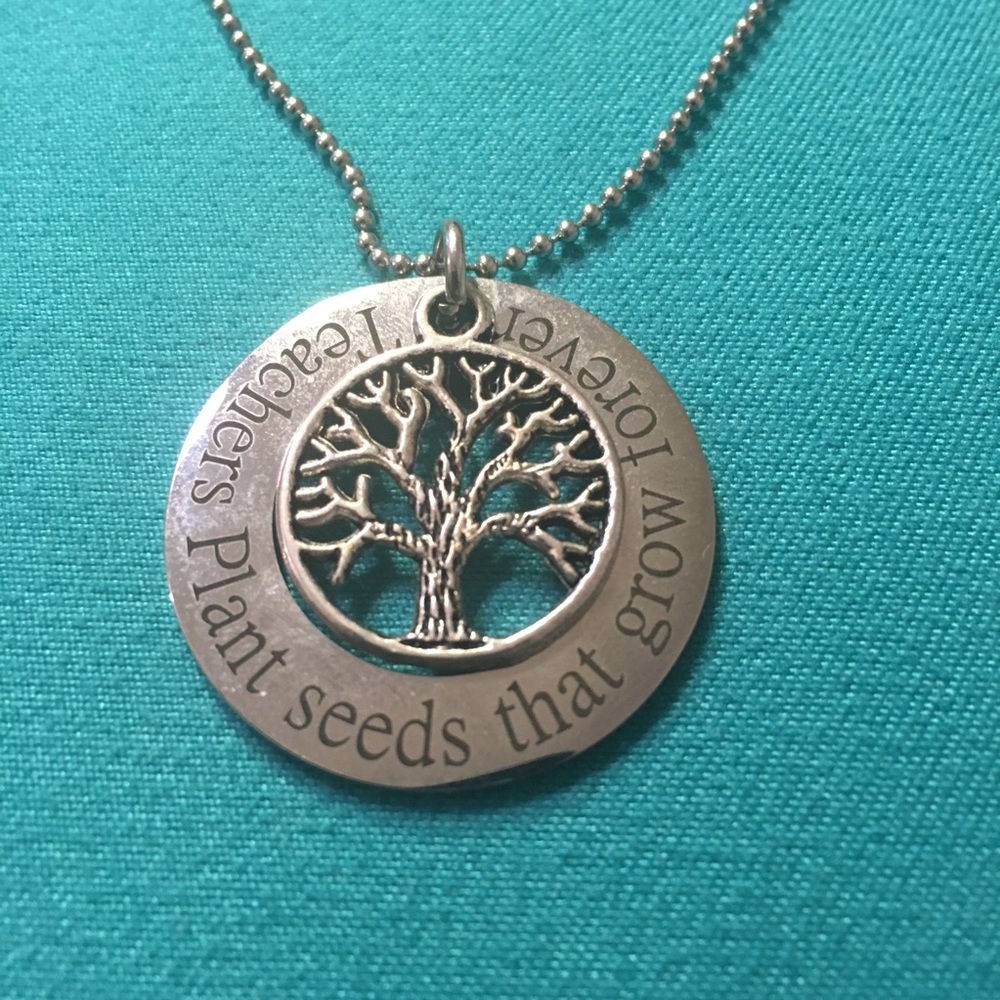 Teacher necklace